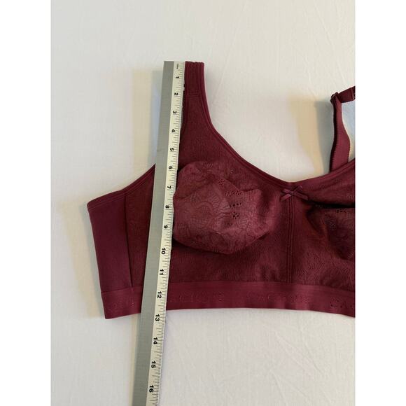 Cacique Lane Bryant Women's 42DD Full Coverage Wireless Lace LIned Comfort Bra - Picture 9 of 10